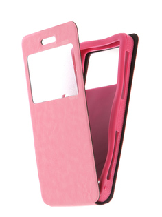 Аксессуар Чехол CaseGuru 5.3-5.9-inch универсальный, вертикальный Glossy Light Pink 101955