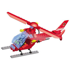 Конструктор Город игр SuperBlock Авиация MF004461 84 дет. Вертолет M