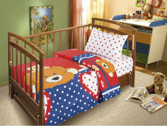 Постельное белье Адель Тедди Комплект Детский Поплин 1715882