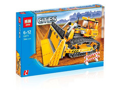 Конструктор Lepin Cities Бульдозер 394 дет. 02074