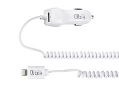 Зарядное устройство Ubik UCS12WL 1xUSB 2.1A Кабель Lightning