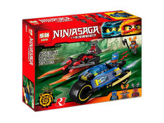 Конструктор Lepin Ninjasaga Пустынная молния 231 дет. 06043