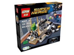 Конструктор Lepin Super Heroe Бэтмен против Супермена: Битва супергероев 106 дет. 07017