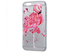 Аксессуар Чехол iPapai Животные Фламинго для APPLE iPhone 5/5S 120177_5
