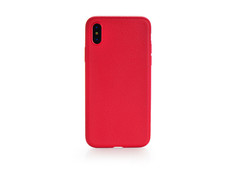 Аксессуар Чехол Gurdini Silicone для APPLE iPhone X 5.8 иск. кожа Red
