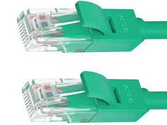 Сетевой кабель Greenconnect UTP 24AWG cat.5e RJ45 T568B 5m Green GCR-50698