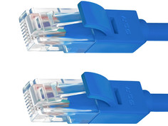 Сетевой кабель Greenconnect UTP 24AWG cat.5e RJ45 T568B 5m Blue GCR-50682