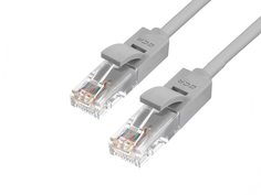 Сетевой кабель Greenconnect UTP 24AWG cat.5e RJ45 T568B 1m Grey GCR-50685