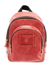 Розовый кожаный рюкзак Marc Jacobs