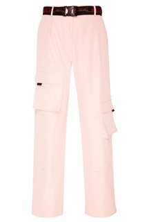 Розовые брюки с накладными карманами Daily Paper