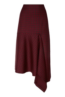 Шерстяная юбка с асимметричной деталью Balenciaga