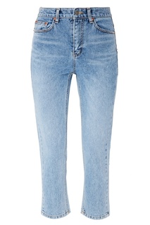 Укороченные голубые джинсы D.O.T.127