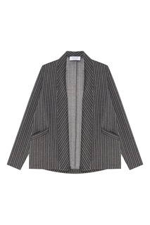 Серый костюм в полоску D.O.T.127