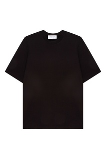 Черная футболка из хлопка D.O.T.127