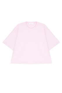 Розовая футболка oversize D.O.T.127