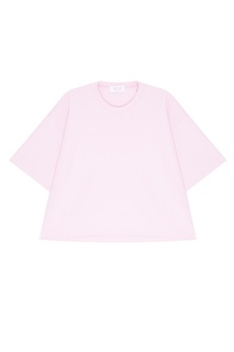Розовая футболка oversize D.O.T.127