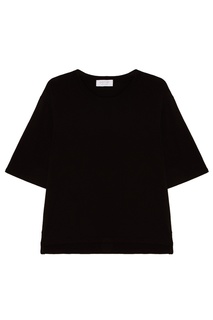 Черная футболка из хлопка D.O.T.127