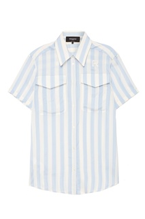 Рубашка в полоску Rochas