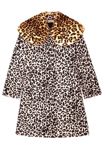 Пальто с леопардовым принтом No21