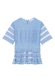 Топ с ажурным верхом Maje