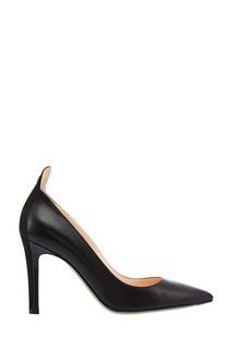 Черные кожаные туфли Fendi