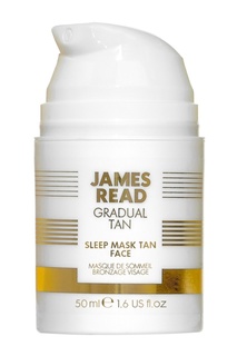 Ночная маска для лица Уход и Загар SLEEP MASK TAN FACE, 50 ml James Read