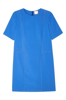 Голубое платье-футляр The Dress