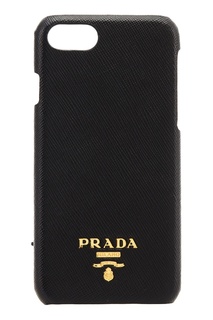 Черный чехол для телефона iPhone 7/8 Prada