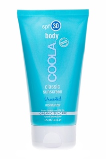 Солнцезащитный увлажняющий крем для тела без запаха SPF30 Coola Suncare