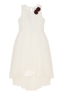 Белое платье с пышной юбкой Blanche Balloon and Butterfly