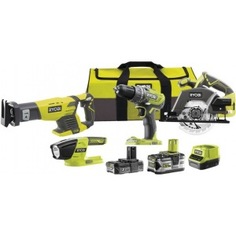 Набор инструментов ryobi r18ck4-252s 5133003578