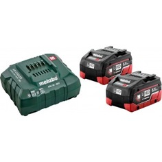 Набор basic-set (2 аккумулятора lihd 5.5 а*ч +зарядное устройство asc30-36) metabo 685122000