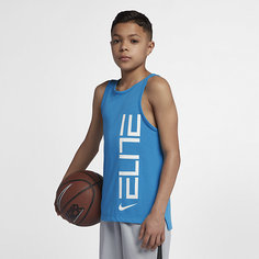 Баскетбольная майка для мальчиков школьного возраста Nike Dri-FIT Elite
