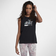 Женская майка с металлизированным принтом Nike Sportswear