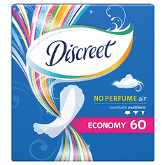 Прокладки ежедневные DISCREET No Perfume 60 шт