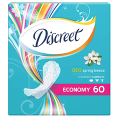 Прокладки ежедневные DISCREET DEO Spring breeze 60 шт