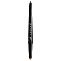 Карандаш для бровей NYX PROFESSIONAL MAKEUP SCULPT & HIGHLIGHT BROW CONTOUR тон 07 ash brown/medium beige