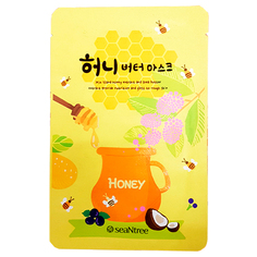 Маска для лица SEANTREE с экстрактом меда и маслом ши 21 мл