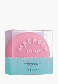 Бальзам для губ Its Skin "Macaron", тон 01, клубника, 9 г