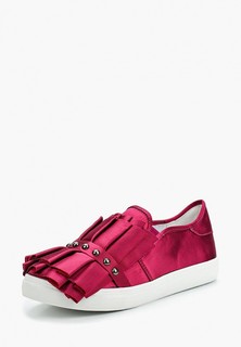 Слипоны LOST INK SARA RUFFLE AND STUD SLIP ON TRAINER