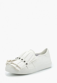 Слипоны LOST INK SARA RUFFLE AND STUD SLIP ON TRAINER