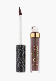 Помада La Splash Матовая водостойкая Lip Couture Liquid Lipstick DOD La Bella Muerte (Metallic Green)