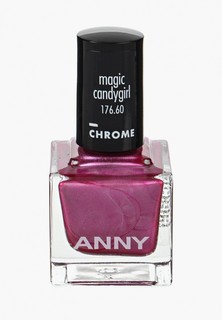 Лак для ногтей Anny тон 176.60 малина с перламутром