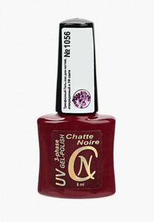 Гель-лак для ногтей Chatte Noire (трехфазный) №1056 крупный сиреневый голографический 6 мл