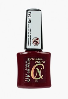 Гель-лак для ногтей Chatte Noire (трехфазный) №1054 крупный красный голографический 6 мл