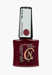 Гель-лак для ногтей Chatte Noire (трехфазный) №1016 сиренево-коричневый металик 6 мл