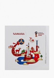 Наклейка 2018 FIFA World Cup Russia™ на автомобиль FIFA 2018 Самара
