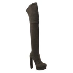 Ботфорты CASADEI 1T843E1411 темно-зеленый