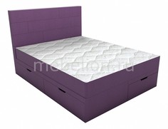 Кровать двуспальная с матрасом Домино 2000x1800 Belabedding