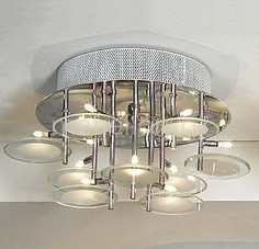 Потолочная люстра Sardara LSQ-5907-09 Lussole